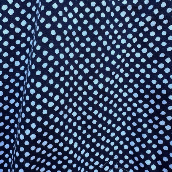 Lot x 2 Chaps No Iron Button Up Shirts 1X Floral & Polka Dots Cotton Flip Cuff - Picture 9 of 14